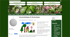 Desktop Screenshot of haushalt-garten-ratgeber.de